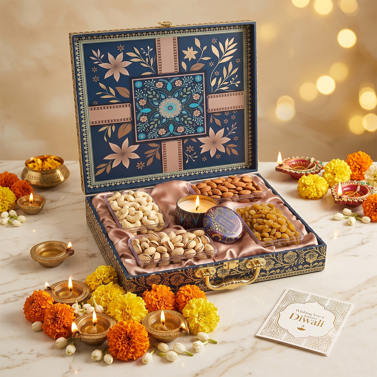 Dry Fruit Wedding Return Gifts with Custom Packaging: A Premium Choice for Indian Weddings