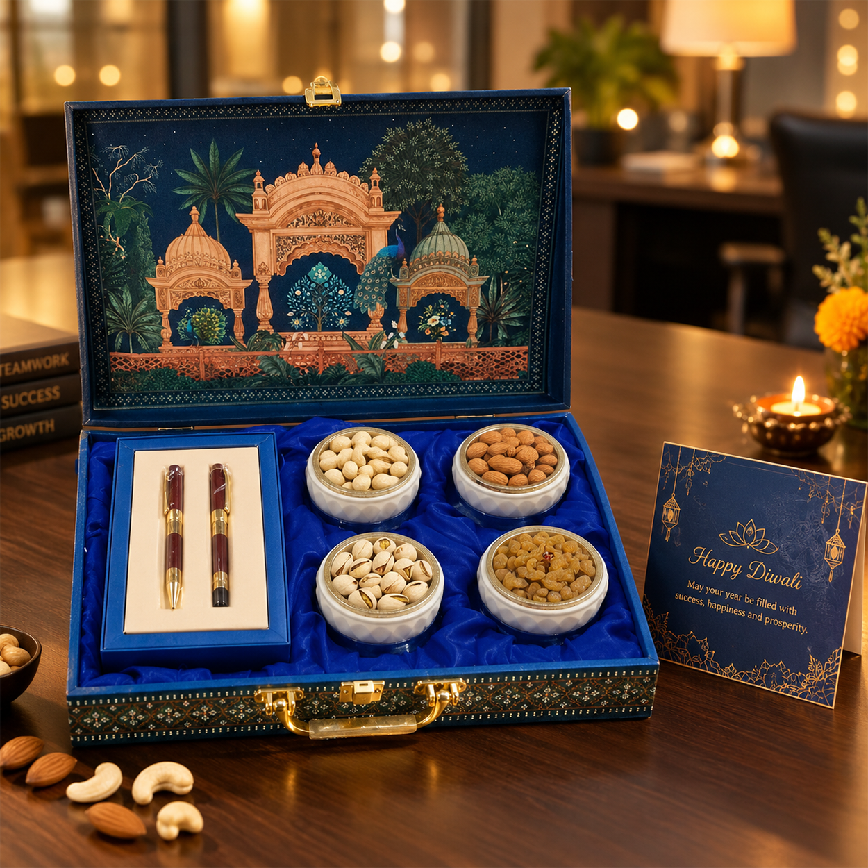 Corporate Dry Fruit Gift Boxes with Custom Branding: A Premium Gifting Choice for Employees & Clients